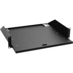 Bandeja para rack Adam Hall de 19" con guías para cajones (2 RU)