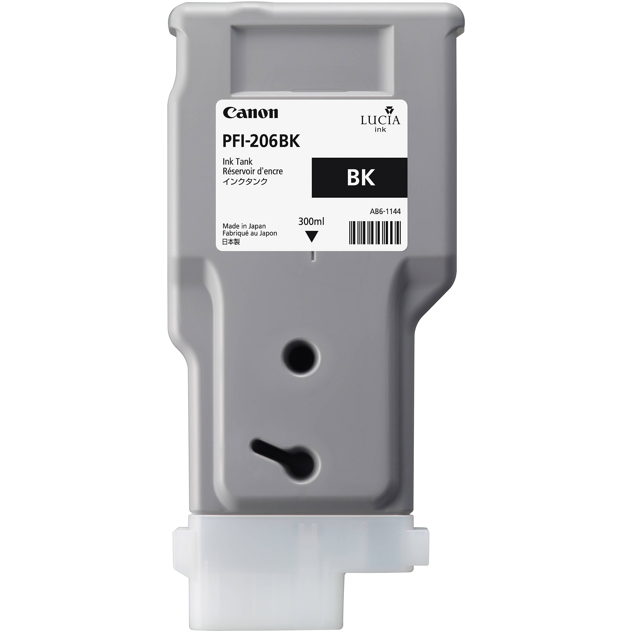d646e9be10ce209e3e6d96952c5aa1e8-1.jpg Canon PFI-206 Black Ink Cartridge (300 ml) - Imagen 1
