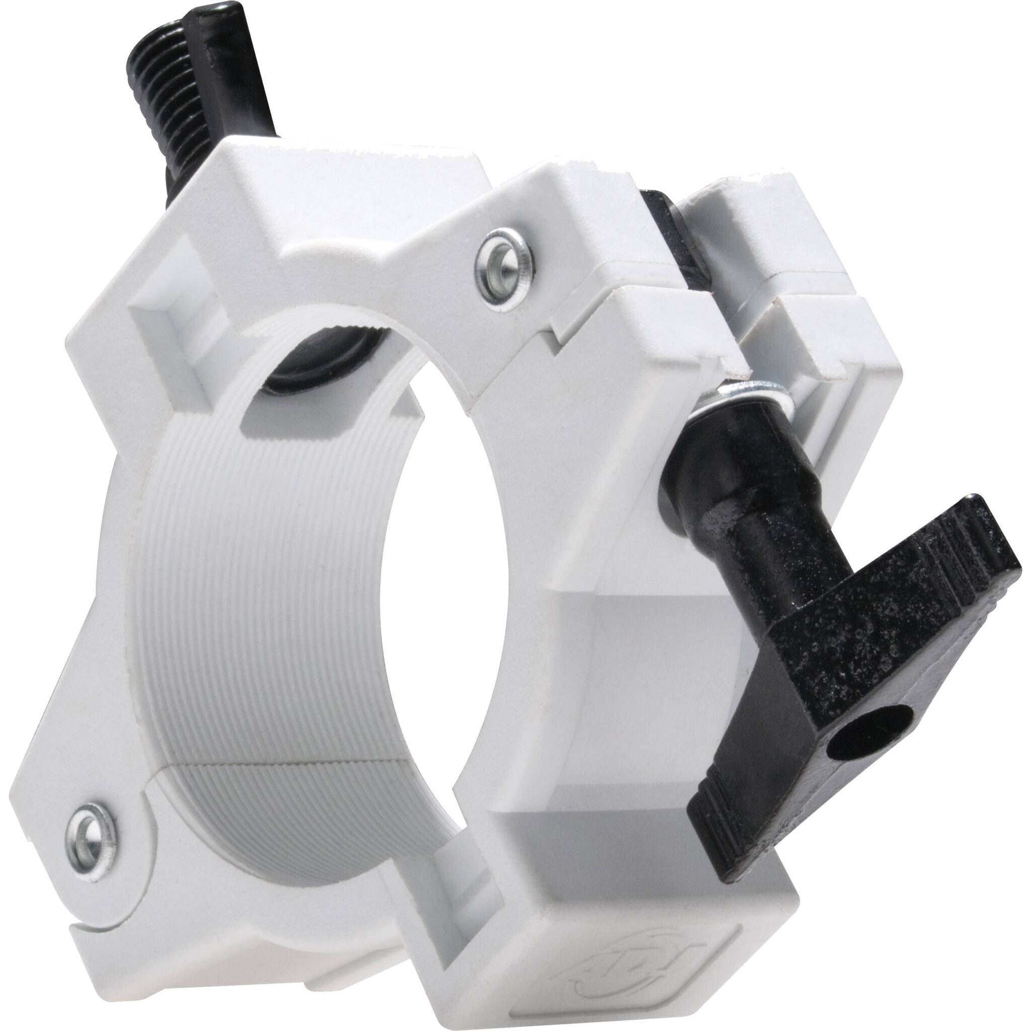 d66147806ed1a55d2828d4c751df5b66-1.jpg American DJ Oslim Pearl O-Clamp for 2" Rods (White) - Imagen 1