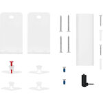 Soporte de pared para barra de sonido Bose (blanco ártico)