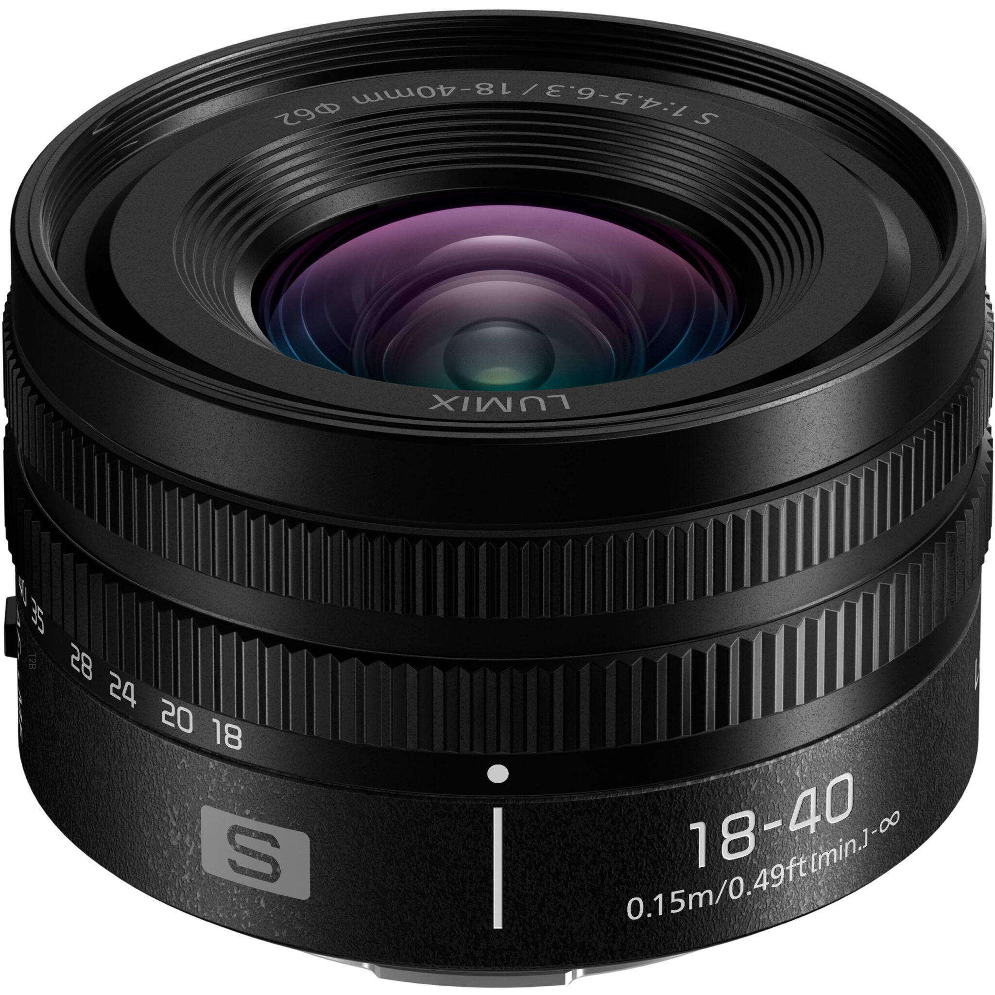 d76f36e108bc4231f323ae044486d6b7.jpg Lente Panasonic LUMIX S 18-40 mm f/4.5-6.3 (montaje L) - Imagen 1