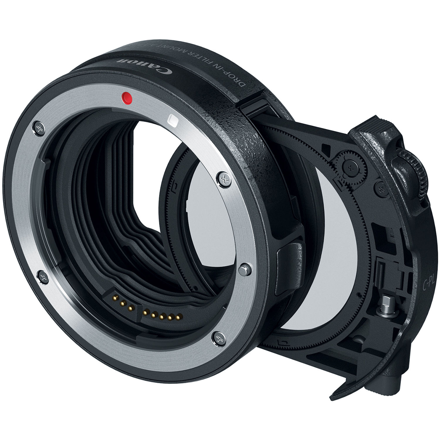 d7768218704eaf5bc8108f62c7d59d84.jpg Canon Drop-In Filter Mount Adapter EF-EOS R with Circular Polarizer Filter - Imagen 1