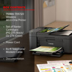 Canon PIXMA TR4720 Wireless All-in-One Printer (Black) - Imagen 9