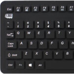 Adesso SlimTouch 270 Teclado táctil antimicrobiano impermeable (negro) - Imagen 5