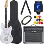 Harley Benton MS-60 Vintage White Bundle 1