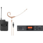 Audio-Technica ATW-2192xcTH Sistema de micrófono inalámbrico con auricular serie 2000 (S: 508 a 526 MHz, Beige)
