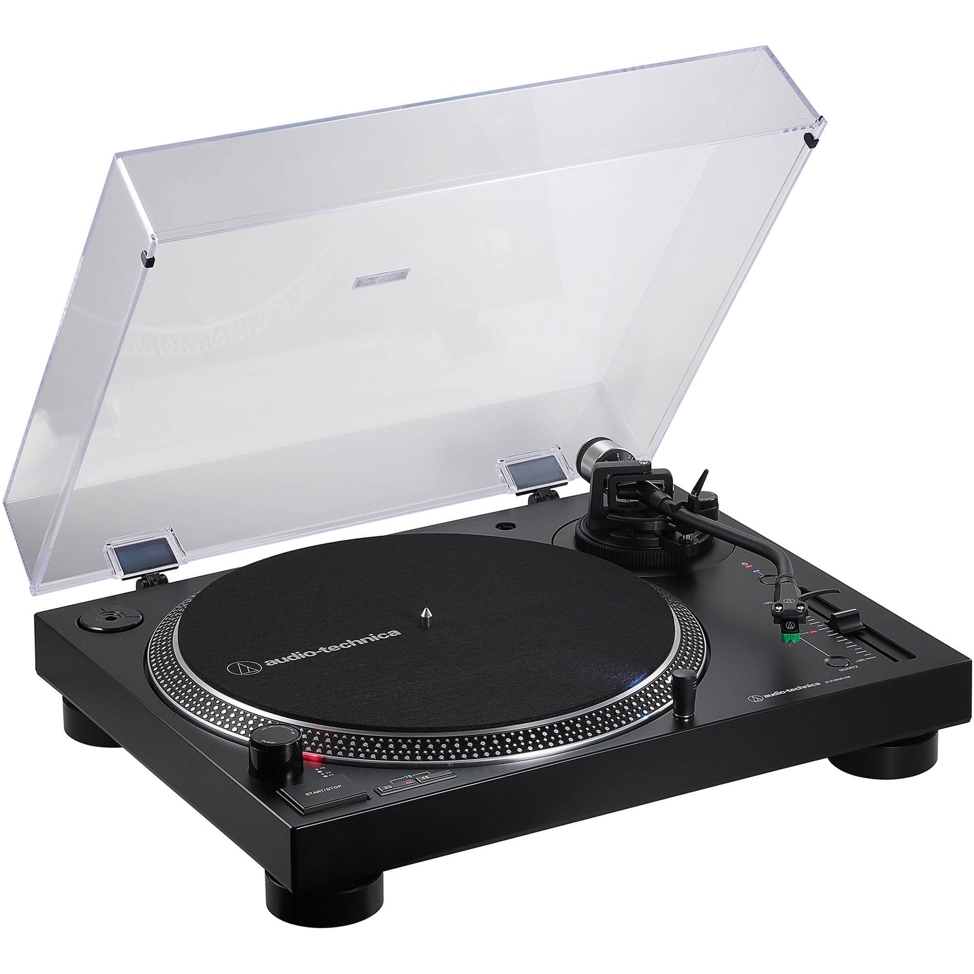 d88c9584d9103357deee24803d7c2ad1-1.jpg Audio-Technica AT-LP120XBT-USB Tocadiscos estéreo con USB y Bluetooth (Negro) - Imagen 1