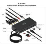 Estación de acoplamiento multipuerto USB-C 12 en 1 Adesso - Imagen 10