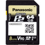 Tarjeta de memoria Panasonic microP2 UHS-II de 64 GB