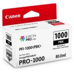 Canon PFI-1000 PBK LUCIA PRO Photo Black Ink Tank (80mL) - Imagen 2