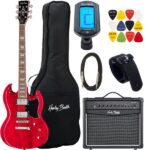 Harley Benton DC-Custom II Cherry Set