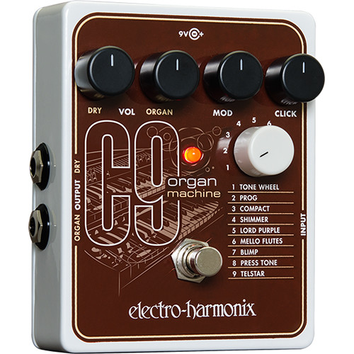 da0ff8cdb597d5b85e4c804b7cf92794.jpg Pedal de máquina de órgano Electro-Harmonix C9 - Imagen 1