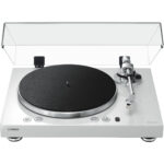 Yamaha MusicCast VINYL 500 Tocadiscos estéreo inalámbrico de dos velocidades (blanco) - Imagen 2