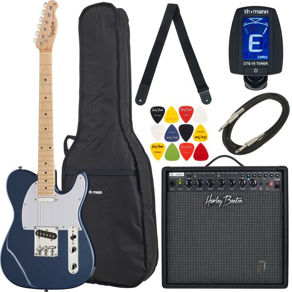 db5effb263eb227c9033bcfc0c4509c1.jpg Harley Benton TE-20MN BM Standard Bundle - Imagen 1