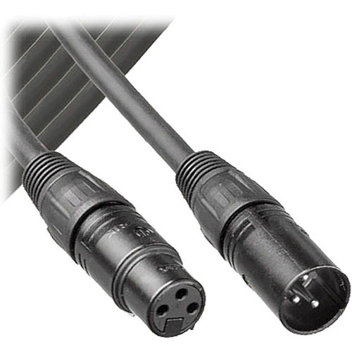 dba5d9535def74fd558d7ba76bf2d435.jpg Audio-Technica AT8314 Cable de micrófono premium (10', negro) - Imagen 1