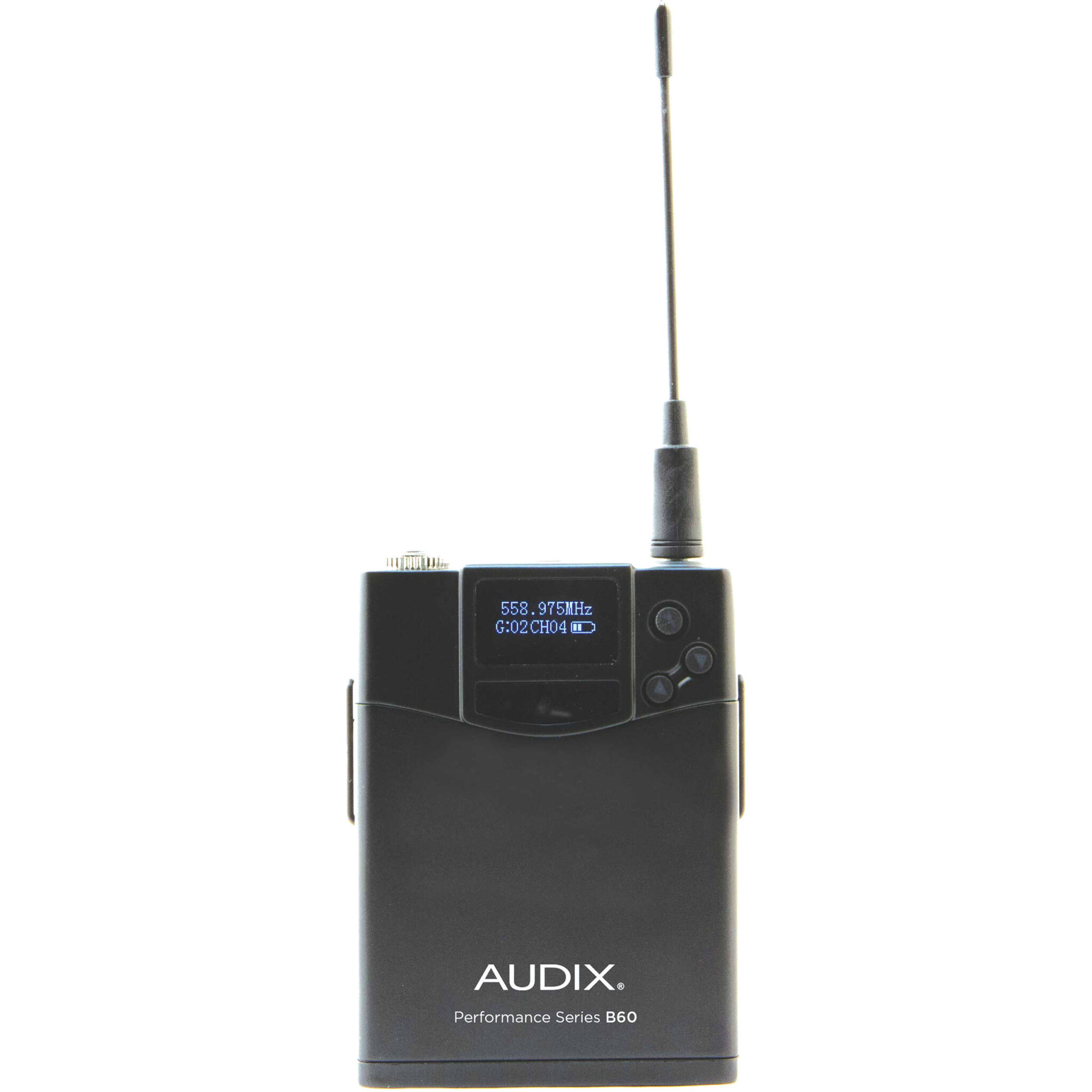 dc414df7406ab44c30b5917bc3382493.jpg Transmisor de petaca Audix B60 Performance Series (522 a 586 MHz) - Imagen 1
