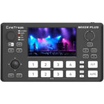 CineTreak Mixer Plus Conmutador de vídeo en streaming HDMI de 4 canales con pantalla de 4,5"