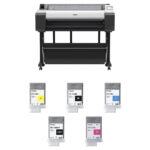 Canon imagePROGRAF TM-350 36" Large Format Printer with One PFI-121M and Four PFI-120 Ink Cartridges Kit
