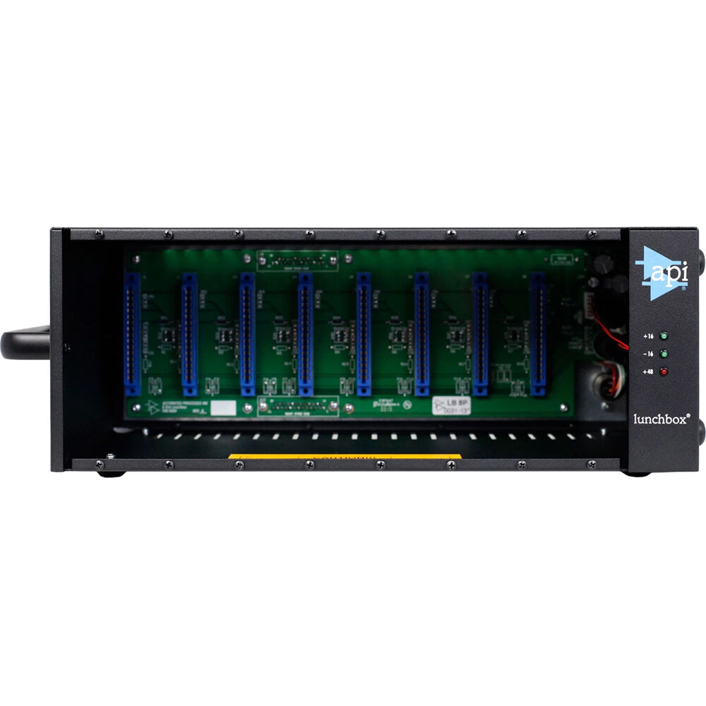 ddb0a7e8f41b1c8f72a1e37c0e4eb714.jpg API AUDIO Lunchbox 8-Slot 500-Series Rack Chassis - Imagen 1