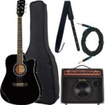 Harley Benton HBD120 CE BK Bundle