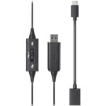 Audio-Technica ATH-101USB Auriculares monoaurales USB con cable - Imagen 2