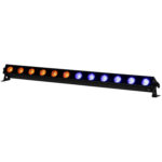 American DJ UBL12H RGBAL+UV Barra de luz lineal con filtro de difusión (12 LED) - Imagen 3