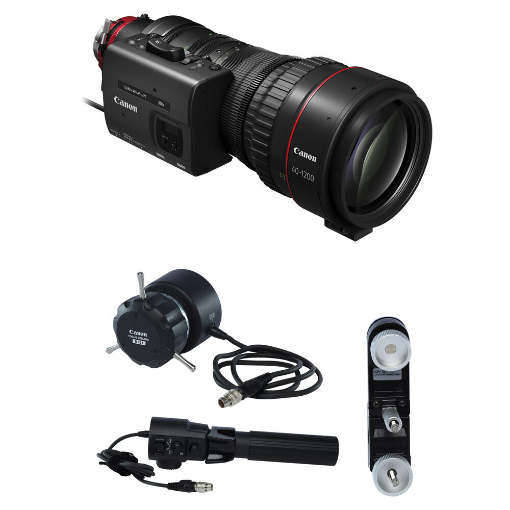 df7ad6bc19ad47d4fd4a084fb740335e.jpg Lente zoom de cine Canon CINE-SERVO 40-1200 mm T5.0-10.8 con kit servo SS-41 (ARRI PL) - Imagen 1
