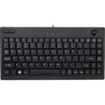 Teclado Adesso Mini Trackball (Negro) - Imagen 4