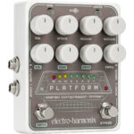 Pedal compresor/limitador estéreo PLATFORM Electro-Harmonix con fuente de alimentación