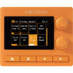 Módulo de muestreo de transmisión compacto 1010music nanobox tangerine