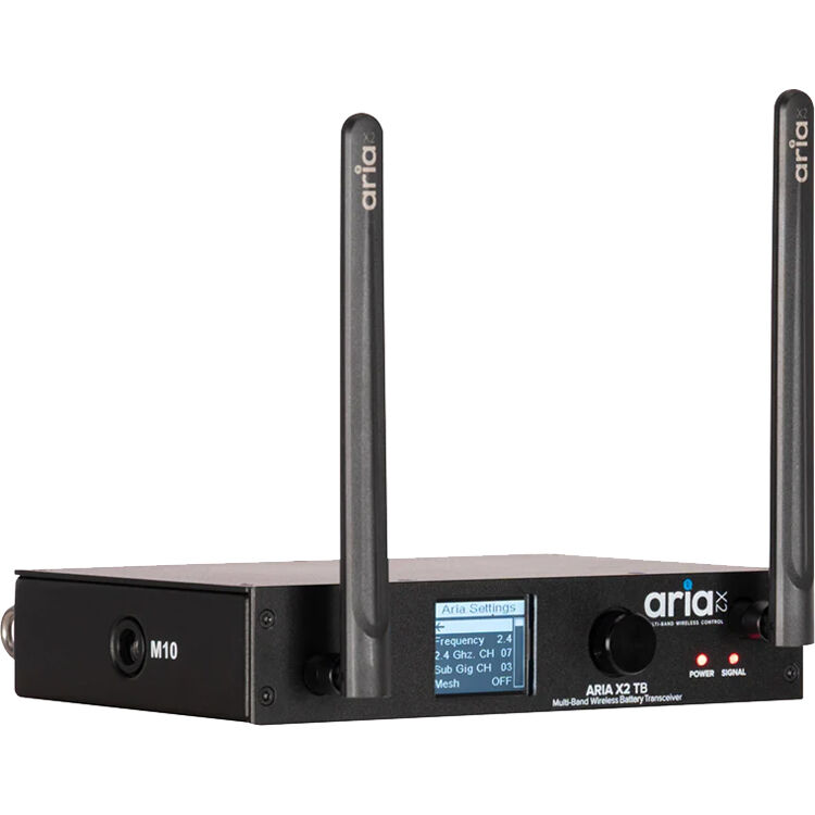 dff6a6c84a32433c3630cec96dbba8aa-1.jpg American DJ Aria X2 TB Wireless DMX Transceiver - Imagen 1