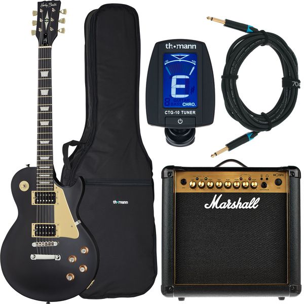 e03026e6343982b82c6b9facc2f83ba2.jpg Harley Benton SC-400 SBK Marshall Bundle - Imagen 1