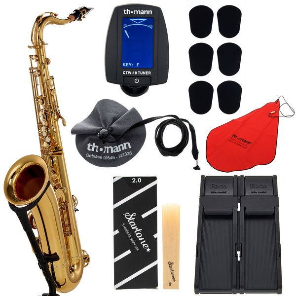e046e6f3e9dcd6ff5eb48b33f42464db.jpg Yamaha YTS-280 Tenor Sax Set - Imagen 1