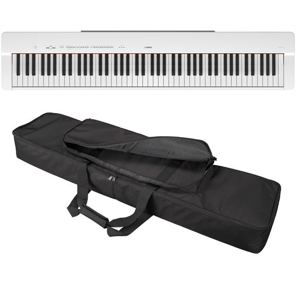 e0ab355893cc3c1cb4087d58ef7b88f1.jpg Yamaha P-225 WH Bag Bundle - Imagen 1