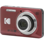 Cámara digital Kodak PIXPRO FZ55 con kit de accesorios (rojo) - Imagen 13