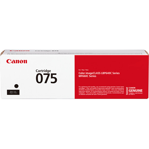 e13657ffc8d0e447aaddaee07d0ed4b8.jpg Canon 075 Black Toner Cartridge - Imagen 1