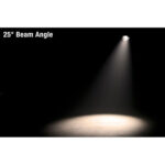 American DJ PAR Z100 3K2 White LED Stage PAR Can (3000K, Black) - Imagen 5