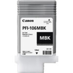 Canon PFI-106BK Matte Black Ink Cartridge (130mL)