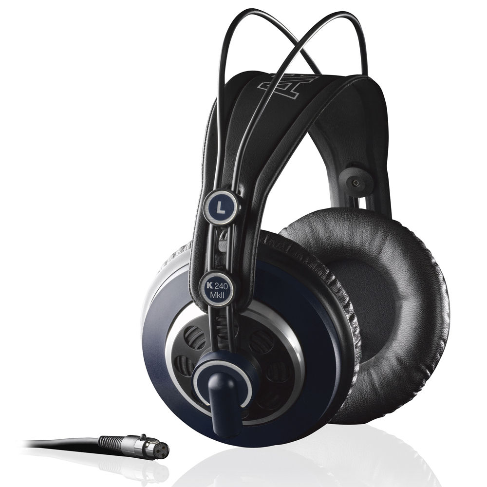 e1f7e63562f0117267bc6acc37ca2b7d.jpg AKG K240 MKII Auriculares estéreo semiabiertos profesionales - Imagen 1