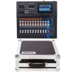 Yamaha MGX12 BK Case Bundle