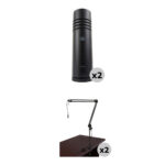 Kit de locución para dos personas Stealth de Aston Microphones