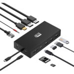 Estación de acoplamiento multipuerto USB-C 12 en 1 Adesso - Imagen 2