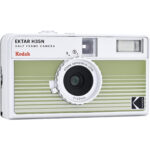 Cámara de película de medio fotograma Kodak Ektar H35N (verde rayado)