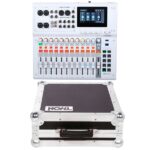Yamaha MGX12 WH Case Bundle