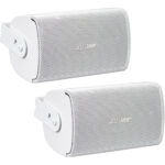 Bose Professional FS2SE Altavoz pasivo para exteriores de montaje en superficie de 2,25" y 80 W (blanco, par)
