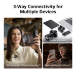 DJI Mic 3 Sistema/grabador de micrófono inalámbrico compacto para 2 personas para cámara y teléfono inteligente - Imagen 8
