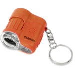 Microscopio de bolsillo Carson MicroMini 20x (naranja lava)