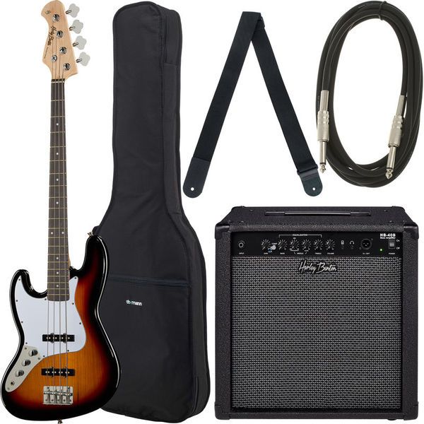 e46d0f71211dbd347dbb226d855ea475.jpg Harley Benton JB-20 SB LH Bundle - Imagen 1