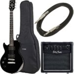 Harley Benton SC-200LH BK Student Ser Bundle