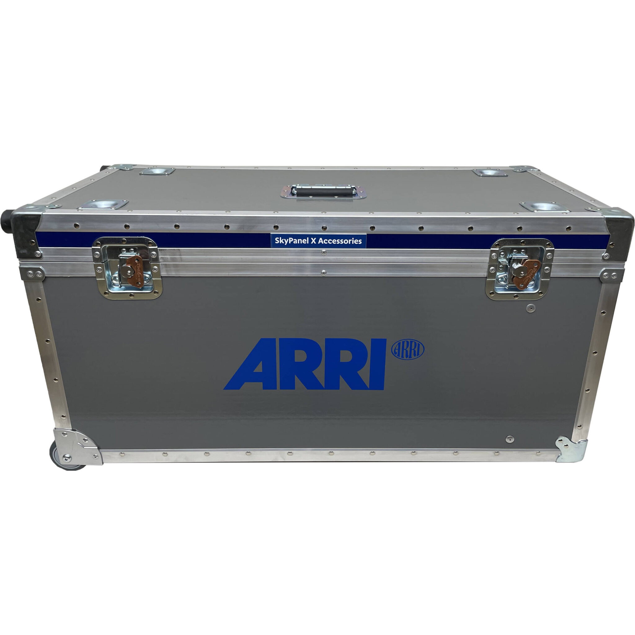 e4ac20520a1d487645e68ae735463a0c.jpg Estuche rígido con ruedas ARRI para accesorios Skypanel X (gris) - Imagen 1
